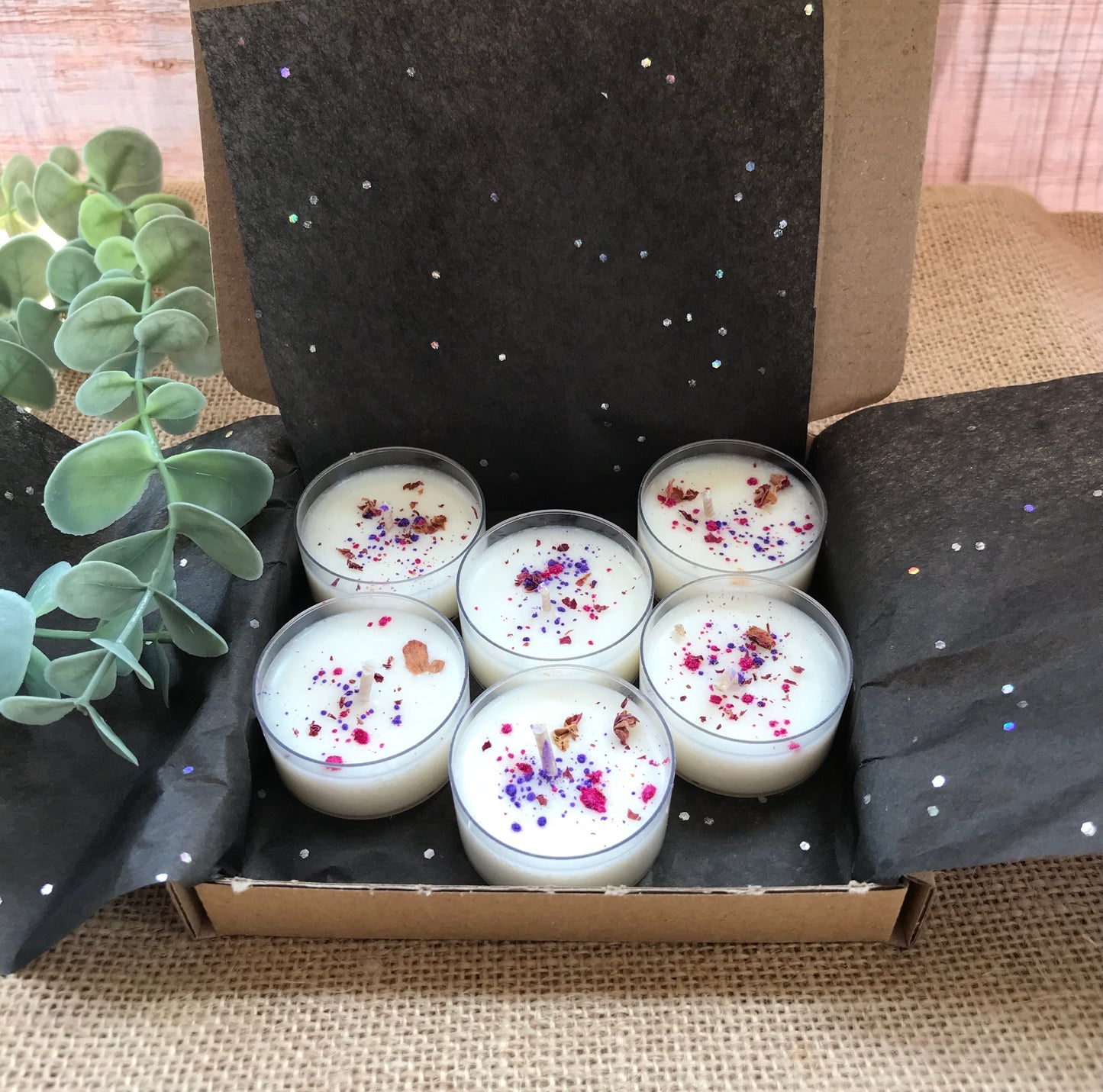 Black Cherry scented tea light