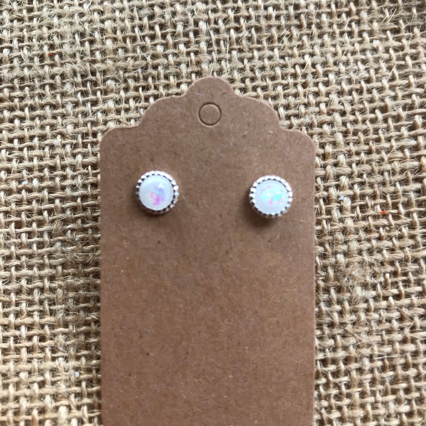 Opalite Sterling Silver Earrings