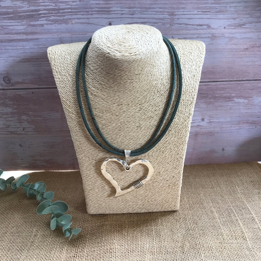 Handmade Cork Necklace with Magnetic Clasp