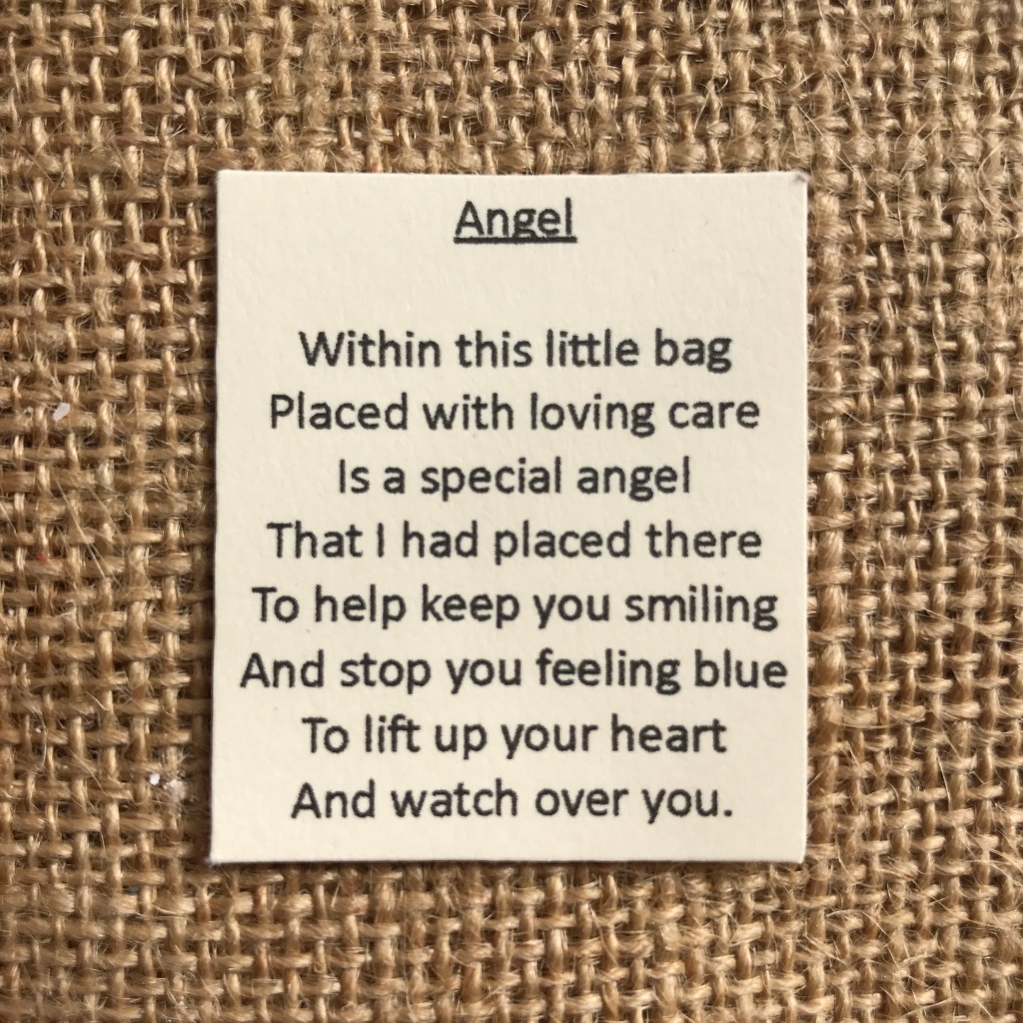 Lapis Lazuli Angel Pendant Keepsake Keychain
