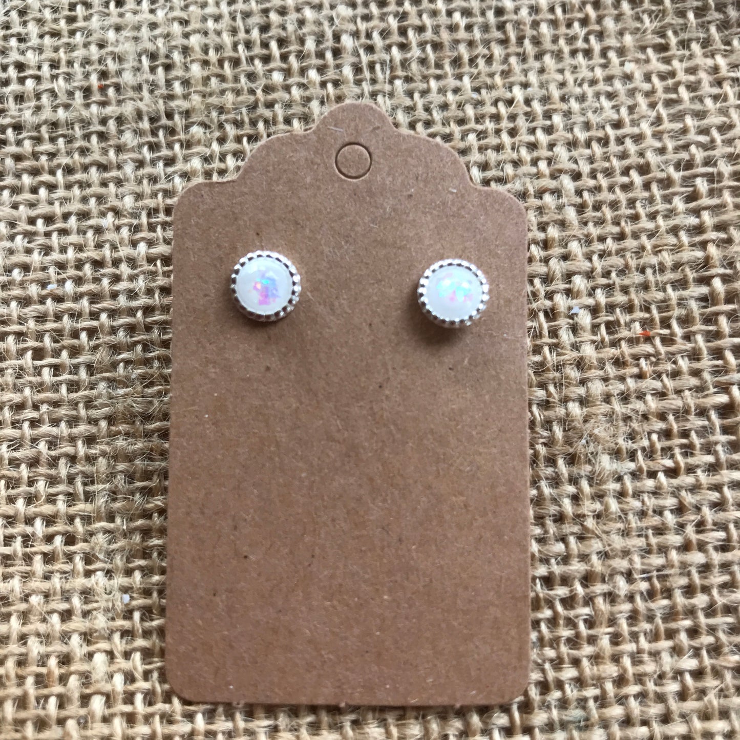 Opalite Sterling Silver Earrings