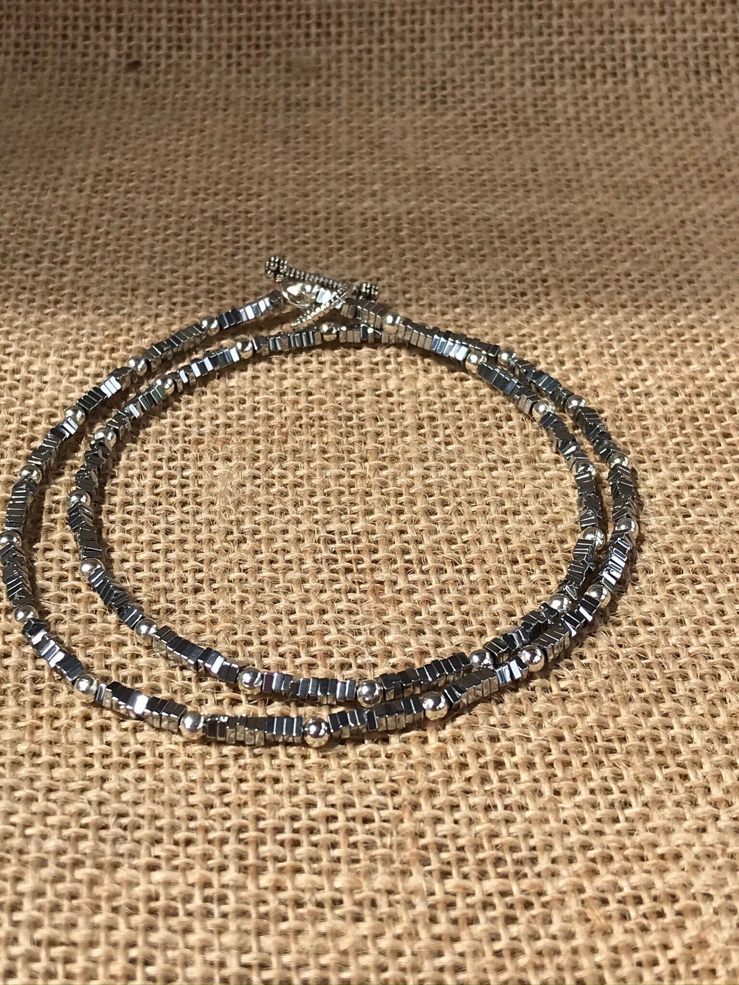 Handmade Hematite Necklace