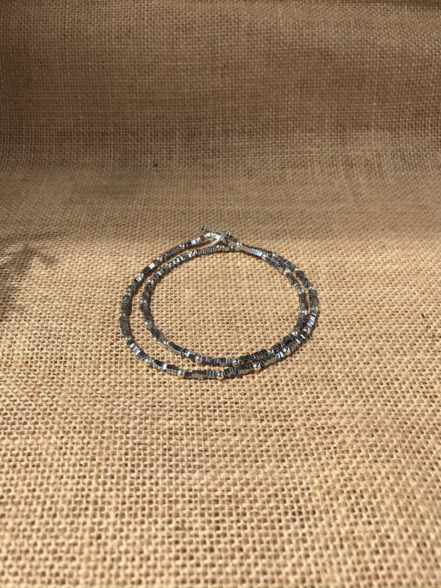 Handmade Hematite Necklace