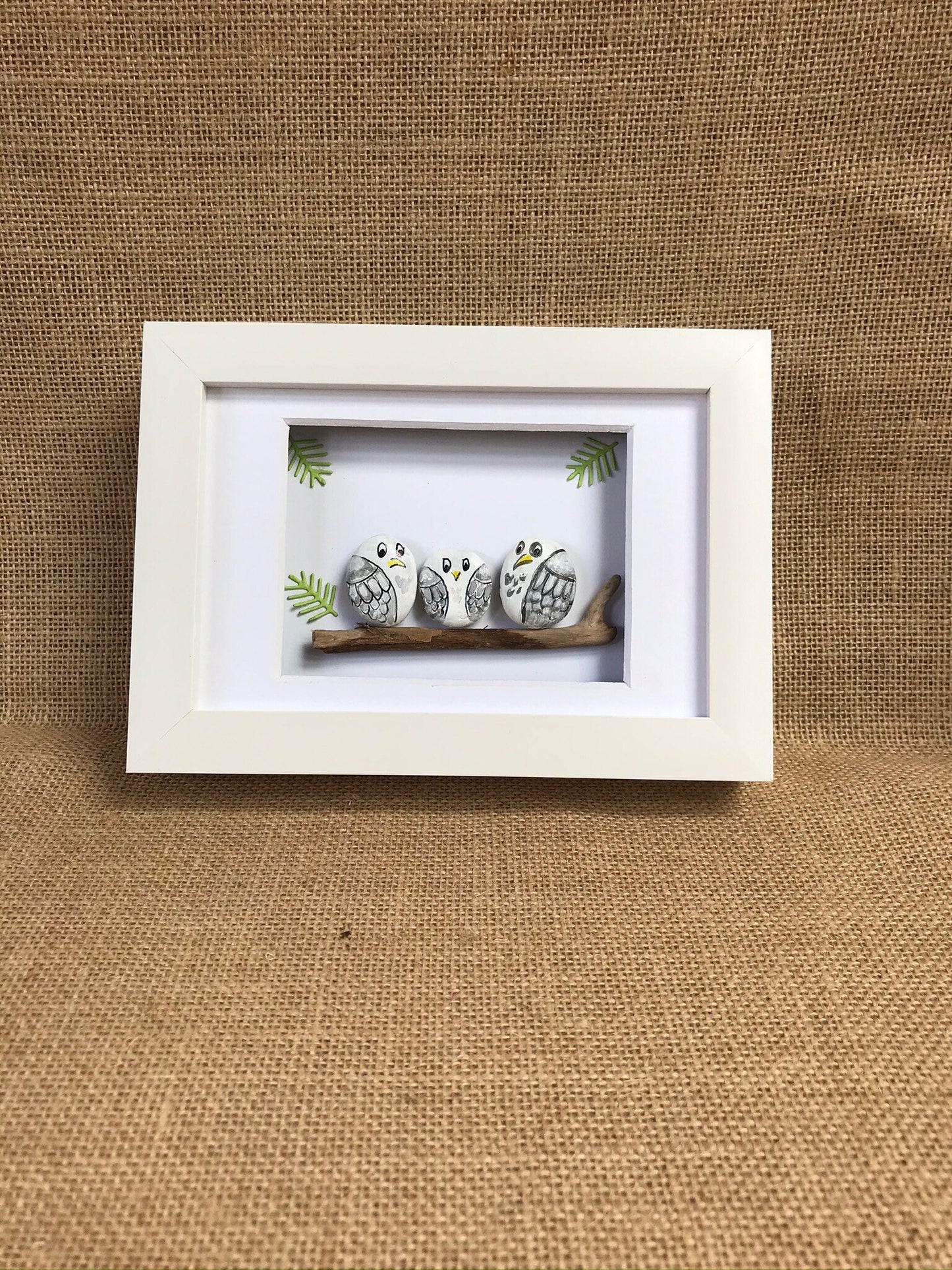 Owl Pebble Picture,
