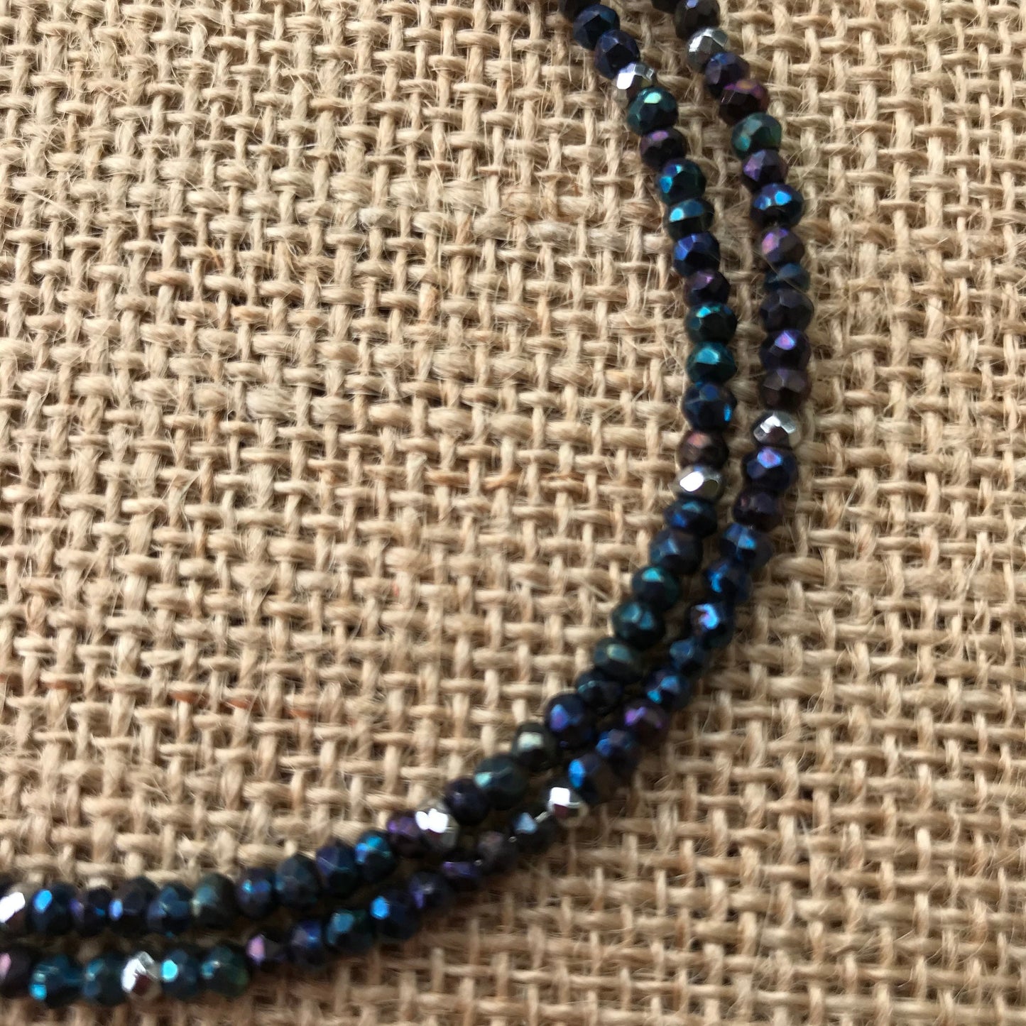 Handmade Blue Spinel Necklace