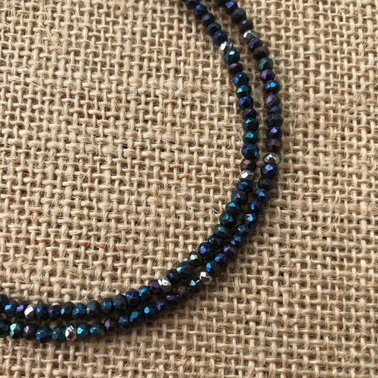 Handmade Blue Spinel Necklace