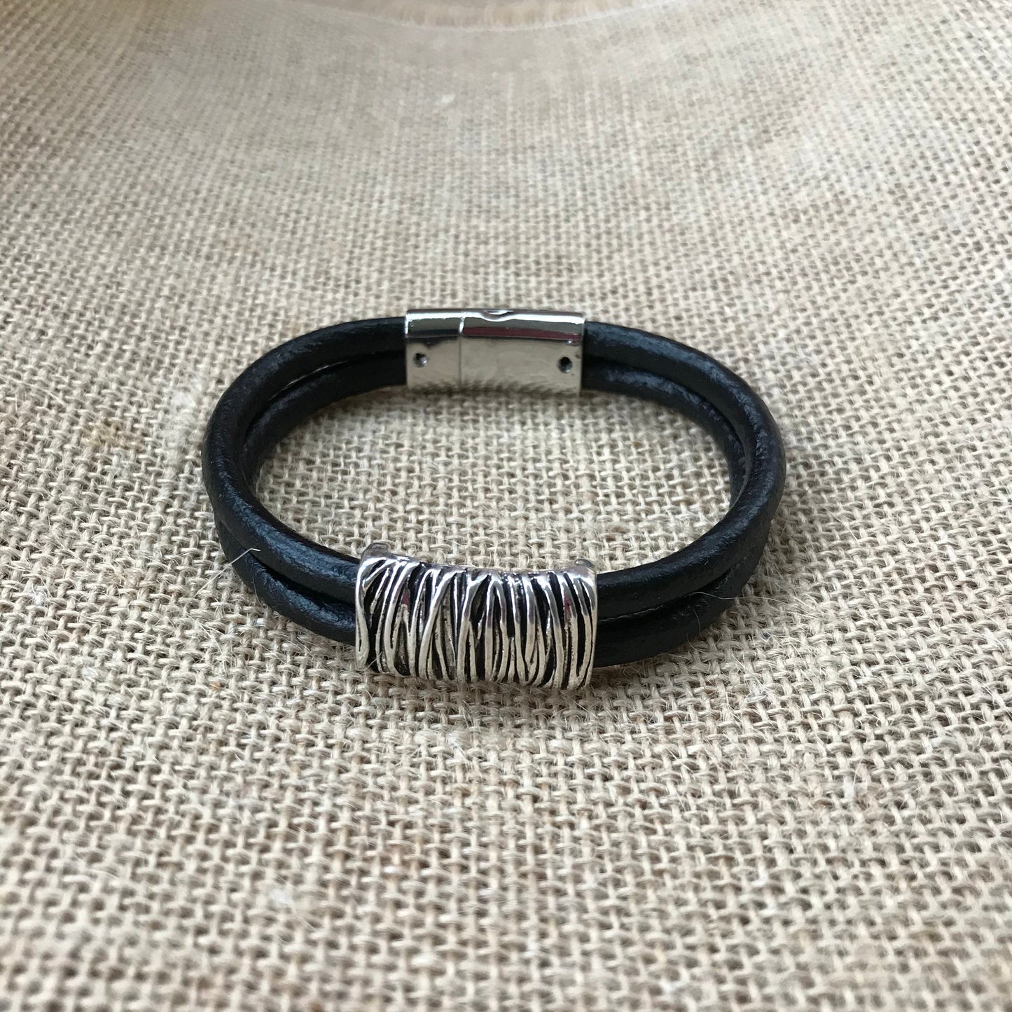 Mens Womens Leather Bracelet