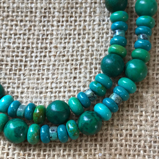 Turquoise and Jasper Necklace