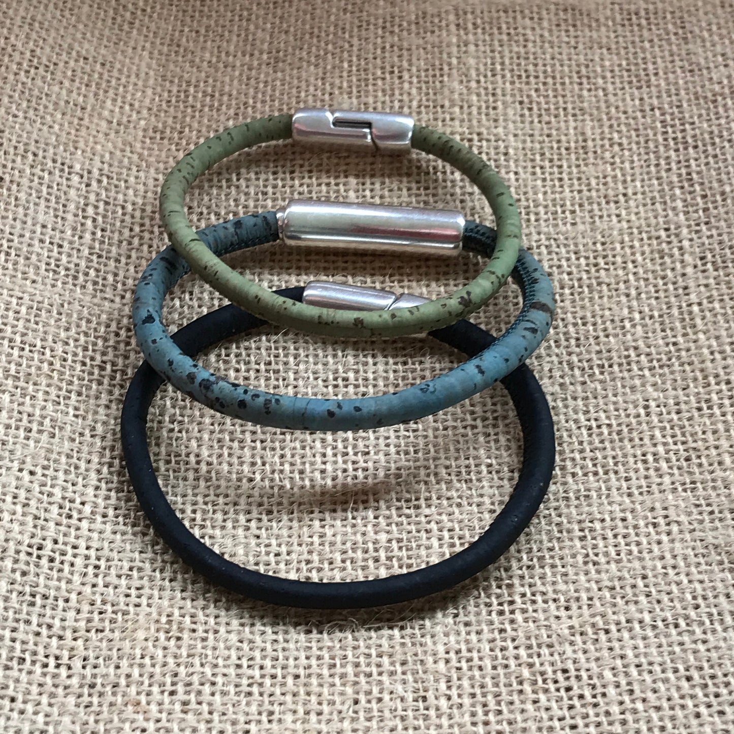 Handmade Cork Vegan Bracelet