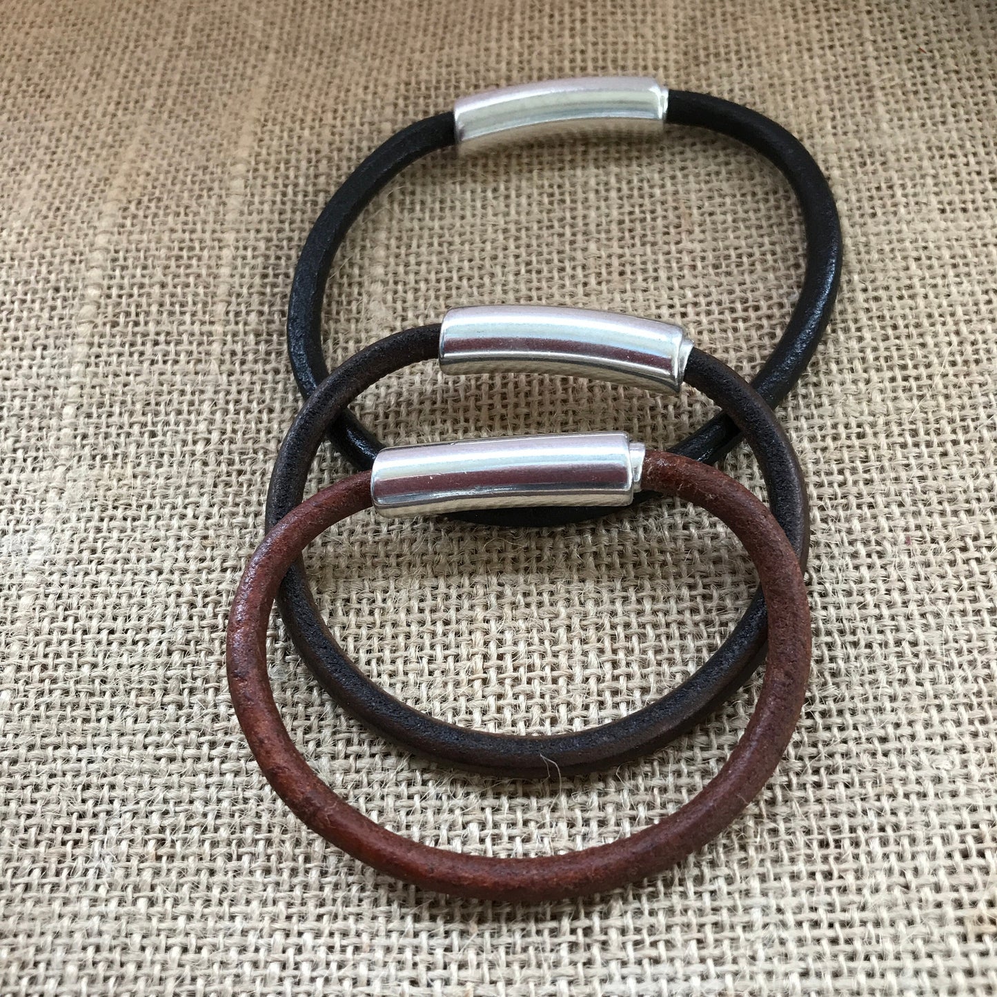 Mens Womens Spanish Leather Bracelet