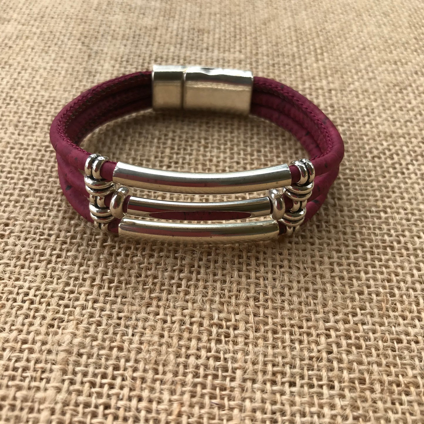 Handmade Cork Vegan Bracelet