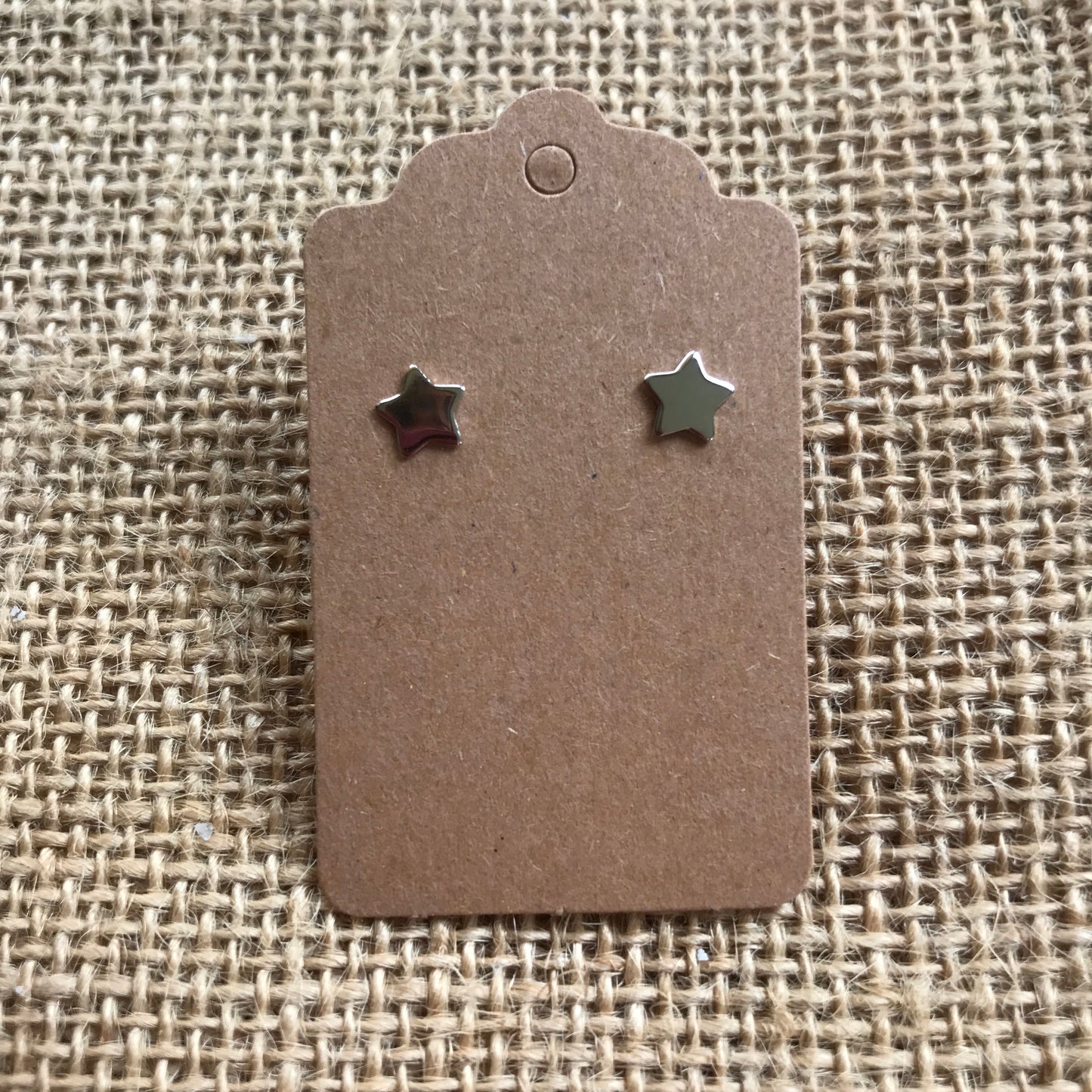 Star Sterling Silver Earrings