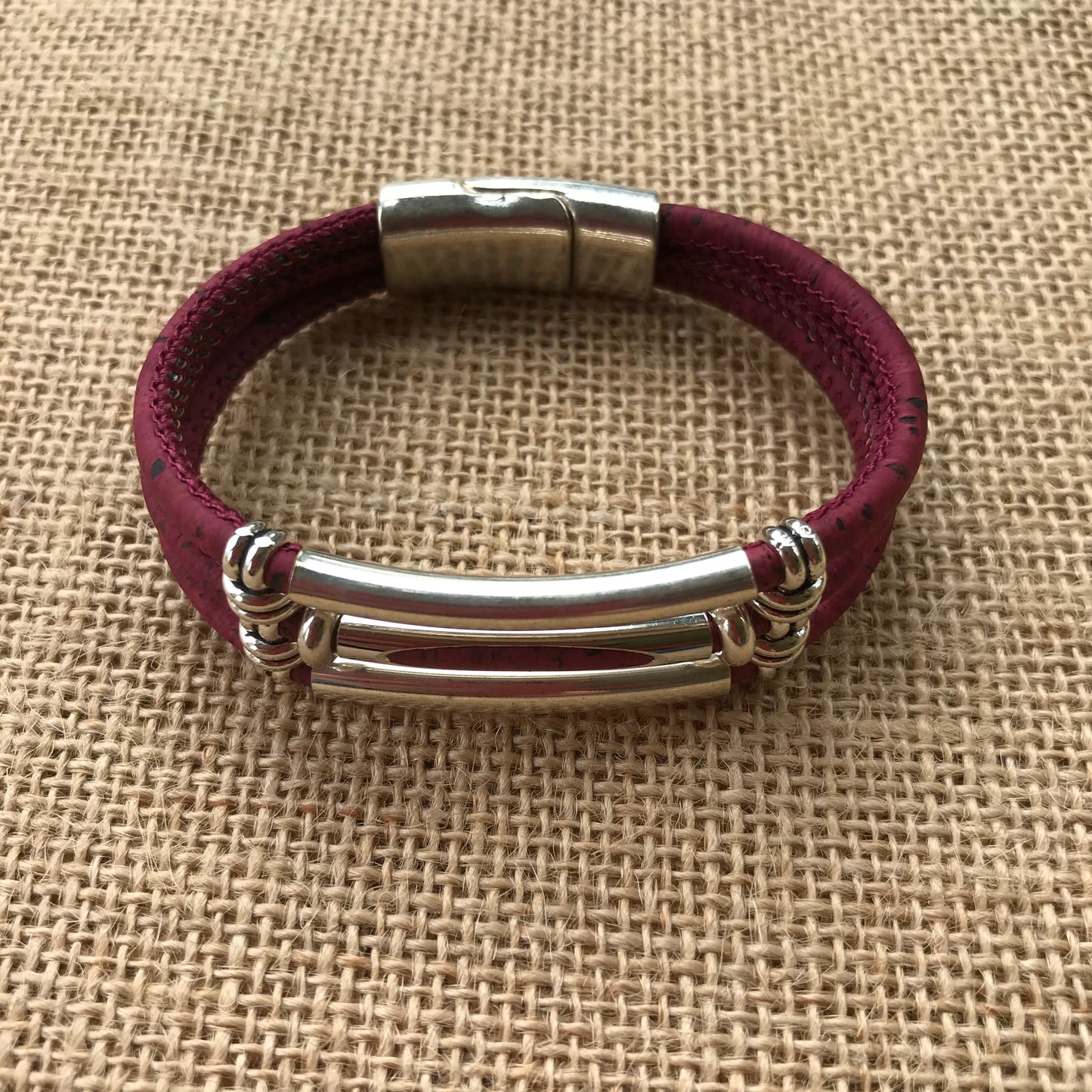 Handmade Cork Vegan Bracelet