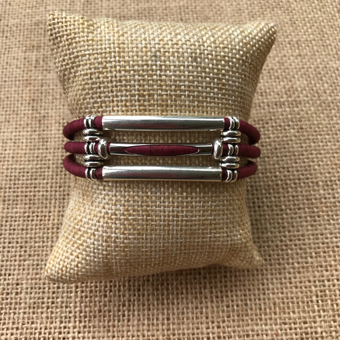 Handmade Cork Vegan Bracelet